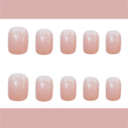 Jelly powder false nails