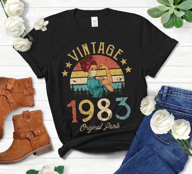 1983 Vintage Parts T Shirt Interesting