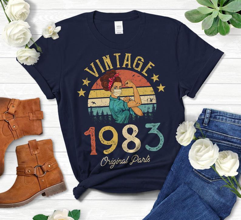1983 Vintage Parts T Shirt Interesting