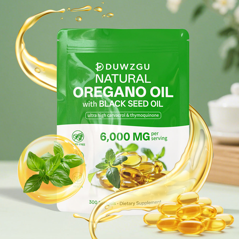 180 Softgel Capsules Of Oregano Oil