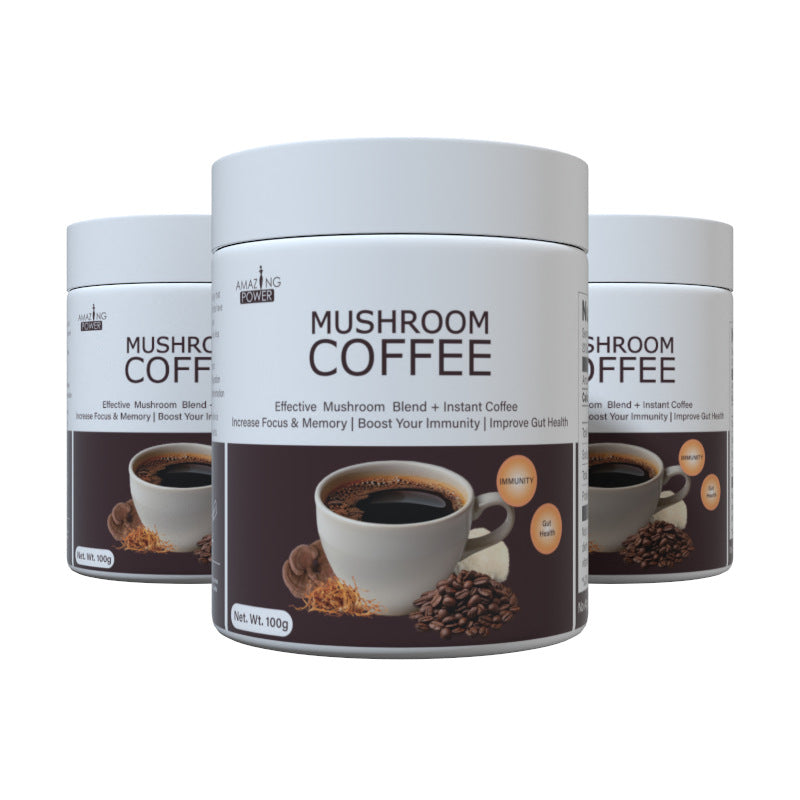 Mushroom Coffee Ganoderma Lucidum Ophiocordyceps Sinensis
