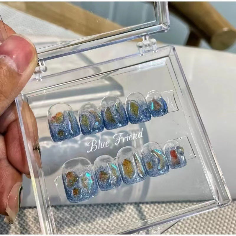 Hand-worn Armor Nail Sticker Nail Patch Warm Genie Series Ornament