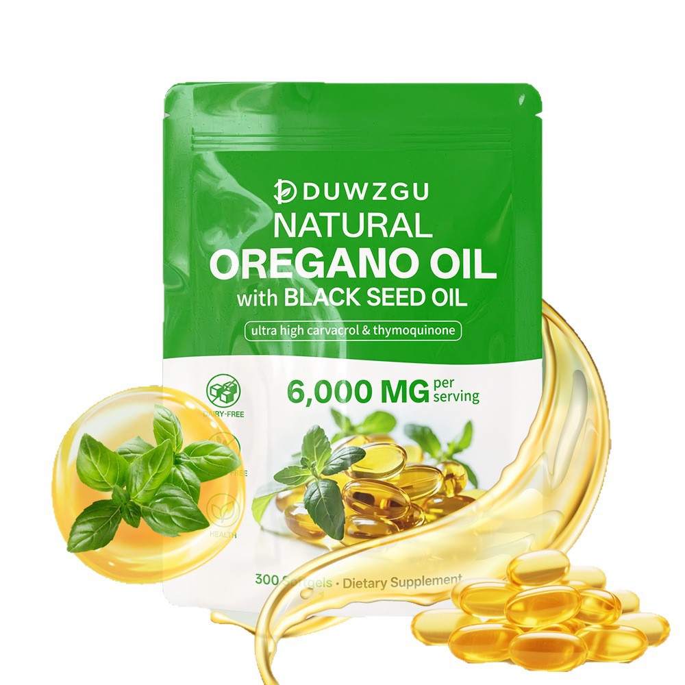 180 Softgel Capsules Of Oregano Oil